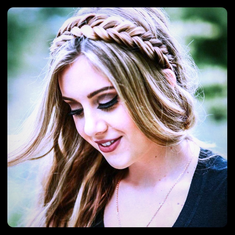 Golden Blonde Braided Headband